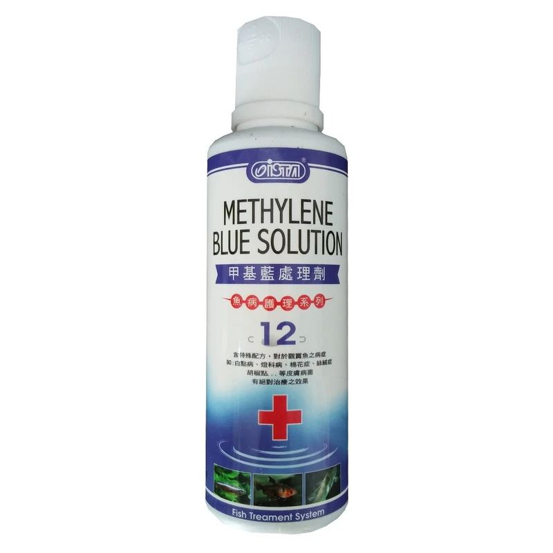 محلول درمانی متیلن بلو آکواریوم ایستا مدل Methylene blue حجم 250 میلی لیتر