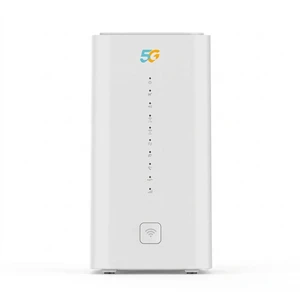 مودم 5g همراه اول مدل ha5420 با سرعت دانلود 4.67 گیگابیت بر ثانیه، پشتیبانی از wi-fi 6، اتصال بی سیم و باسیم، قابلیت اتصال 64 کاربر، امنیت پیشرفته