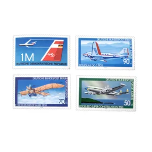 تمبر یادگاری مدل هواپیما کد DS2987 مجموعه 4 عددی