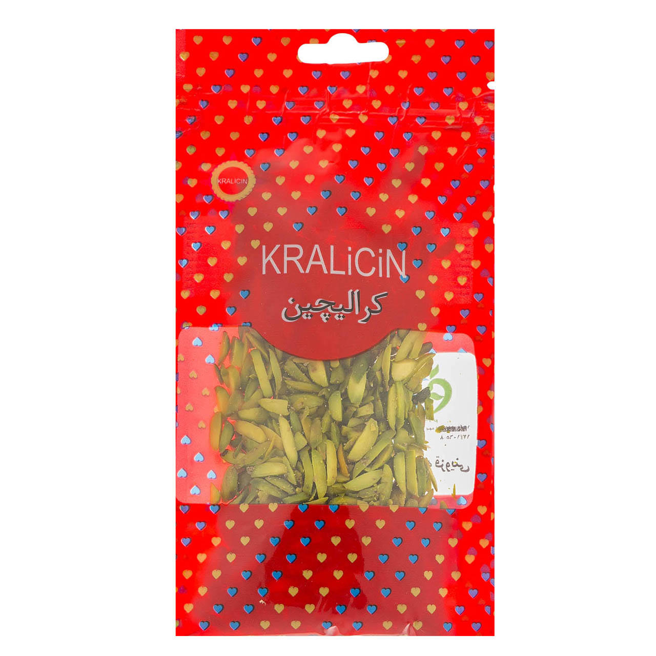 Kralicin pistachio slices, zipper packaging, 30 g