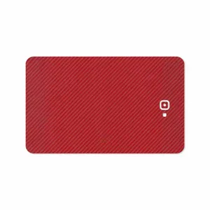 MAHOOT Red-Fiber Cover Sticker for Samsung Galaxy Tab A 10.1 2016 T585