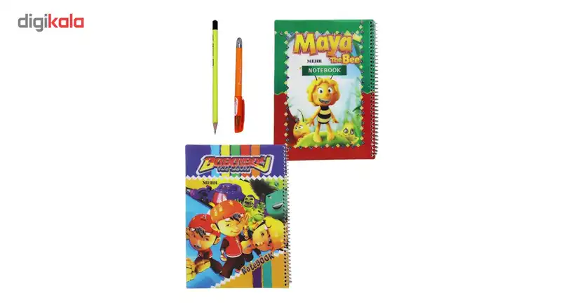 پک 4 عددی لوازم تحریر کد 1098