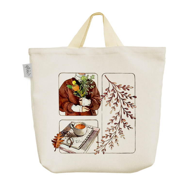 ساک خرید خندالو مدل پاییز کد H334