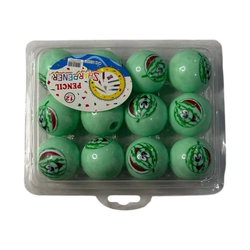 تراش مدل هندوانه کد T21 بسته 12 عددی