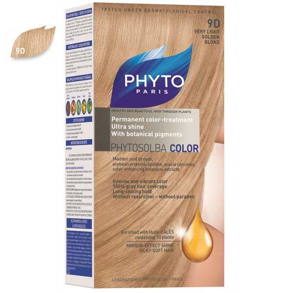 کیت رنگ مو فیتو مدل PHYTO COLOR شماره 9D -  - 1