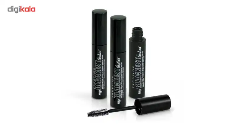 ریمل حجم دهنده و بلند کننده پرستیژ مدل BLACKEST VOLUME شماره MLB-01