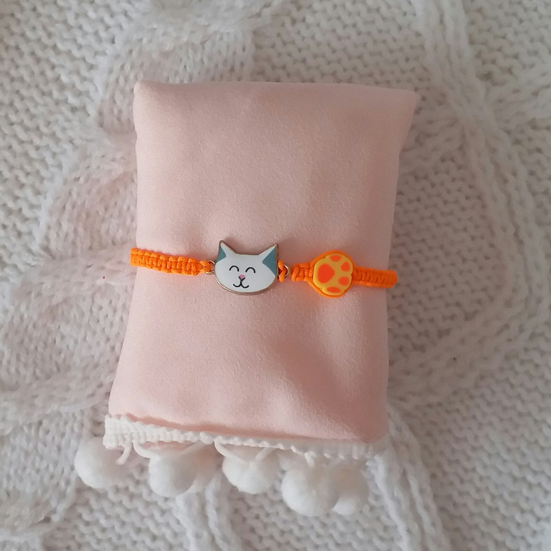 دستبند دخترانه مدل گربه GR11 دستبند دخترانه مدل گربه GR11