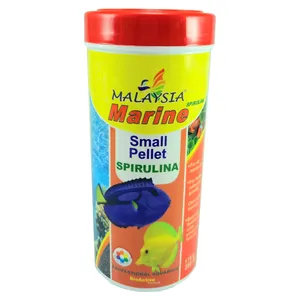 Malaysia Marine Small Pellet Spirulina fish food 175g