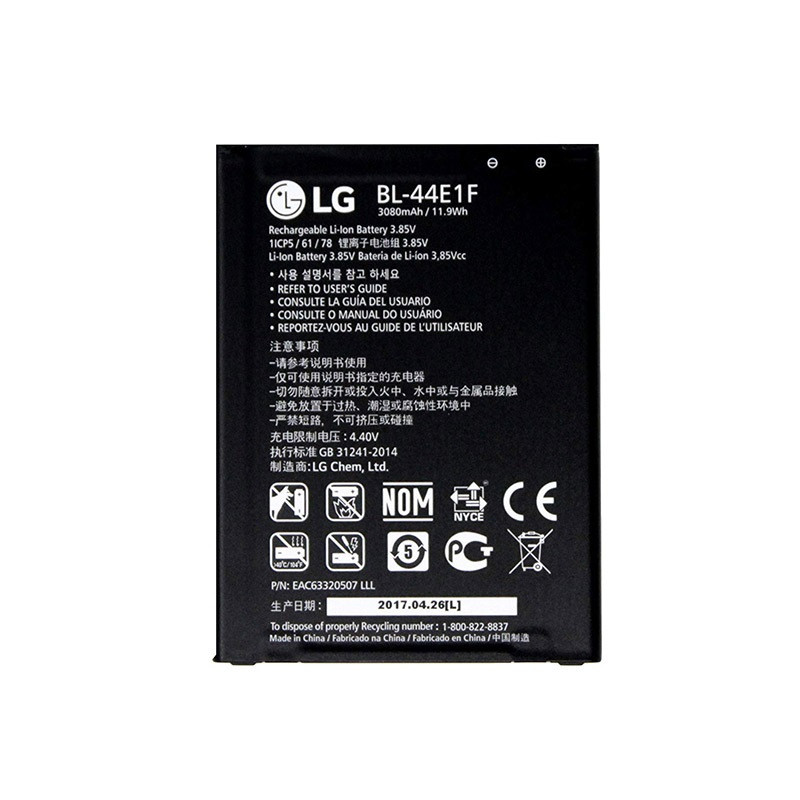 باتری موبایل مدل BL-44E1F ظرفیت 3080 میلی آمپر ساعت مناسب برای گوشی موبایل ال جی V20