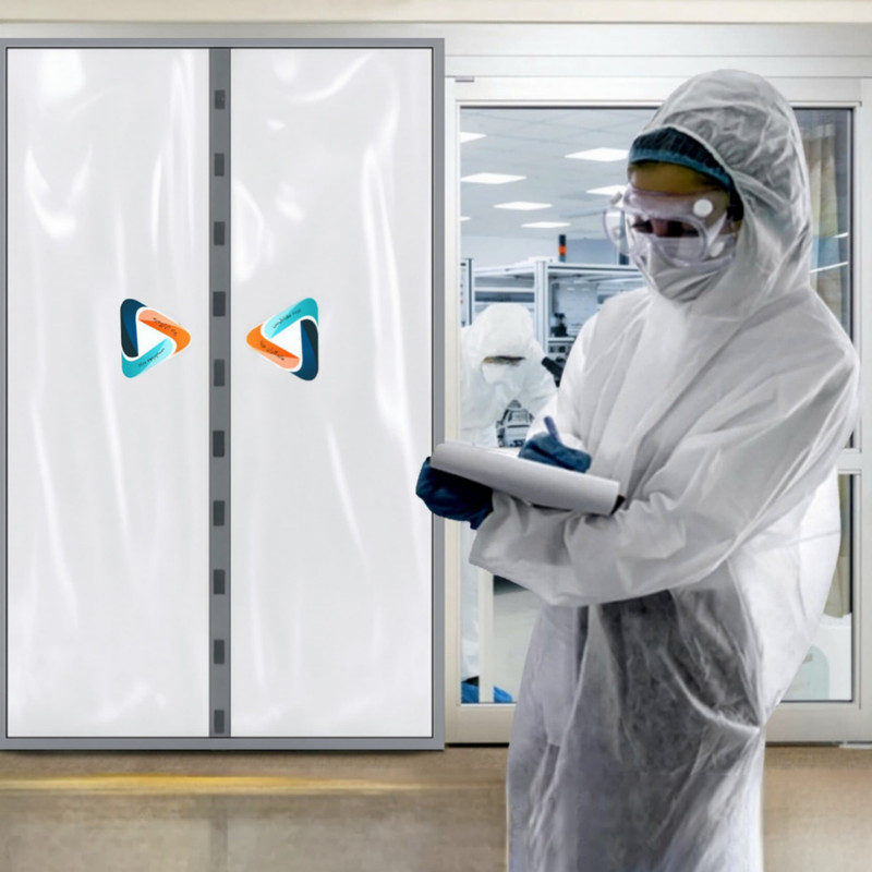 پرده مغناطیسی پرده مغناطیسی ماندگاران برنا مدل مگنتیک سایز 210x90 سانتی‌متر