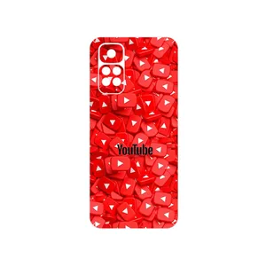 MAHOOT Youtube Cover Sticker for Xiaomi Redmi Note 11S