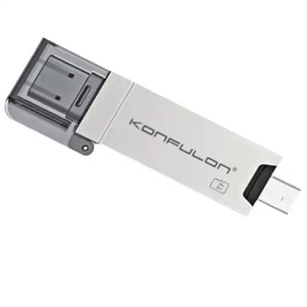 کارت خوان کانفلون مدل CR06 سه کاره تایپ سی ،میکرو،یو اس بی