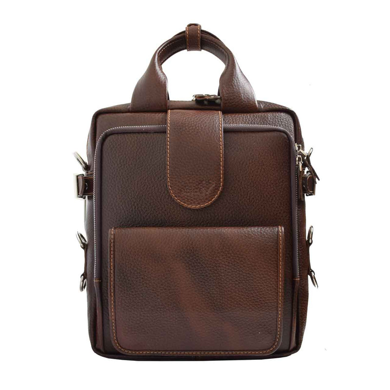 کیف دوشی چرم مغان مدل Sb_ribon1f