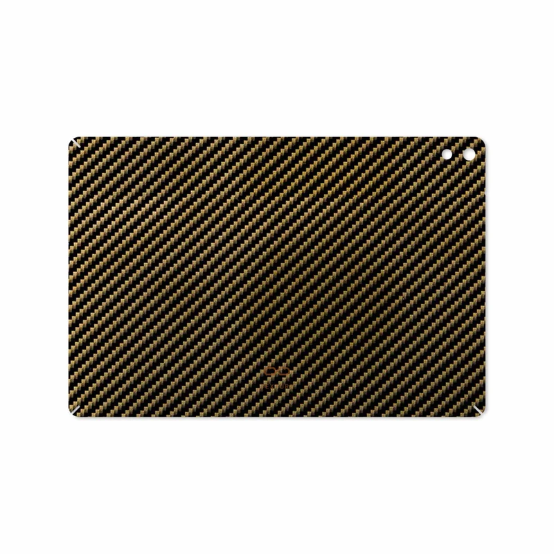برچسب پوششی ماهوت مدل Glossy-Brown-Fiber مناسب برای تبلت اچ تی سی Nexus 9 2014