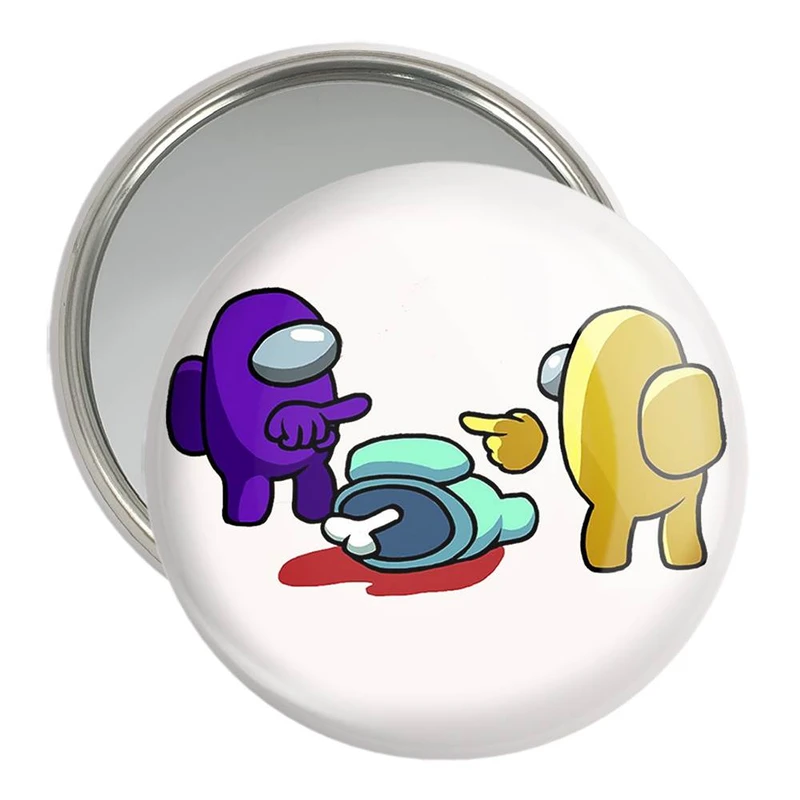 آینه جیبی خندالو مدل امانگ آس Among Us  کد 10309