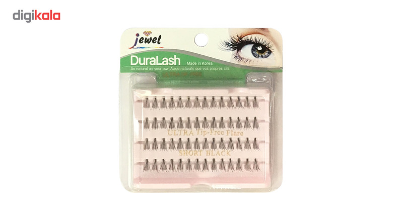 مژه مصنوعی جویل مدل تکی سایز short