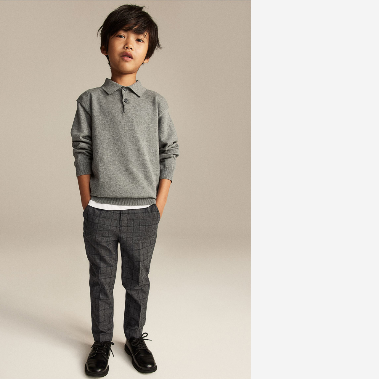 شلوار بچگانه مدل وینتیج چهارخانهPK-TO-10