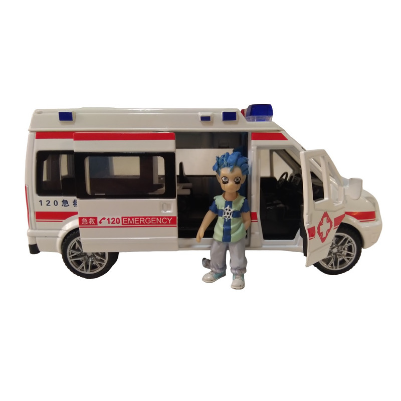 ماشین بازی مدل ون آمبولانس کد AM380
