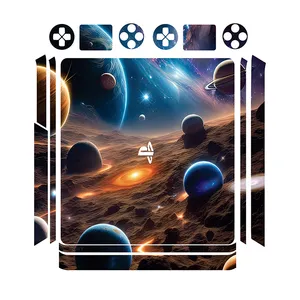 برچسب پلی استیشن ۴ اسلیم مدل space 05 مجموعه 14 عددی