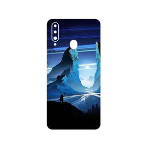 MAHOOT Blue Mountains Digital Art Cover Sticker for Samsung Galaxy A20s