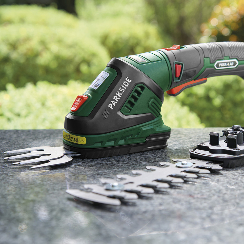 شمشاد زن و تریمر شارژی پارکساید مدل PGSA 4 A2