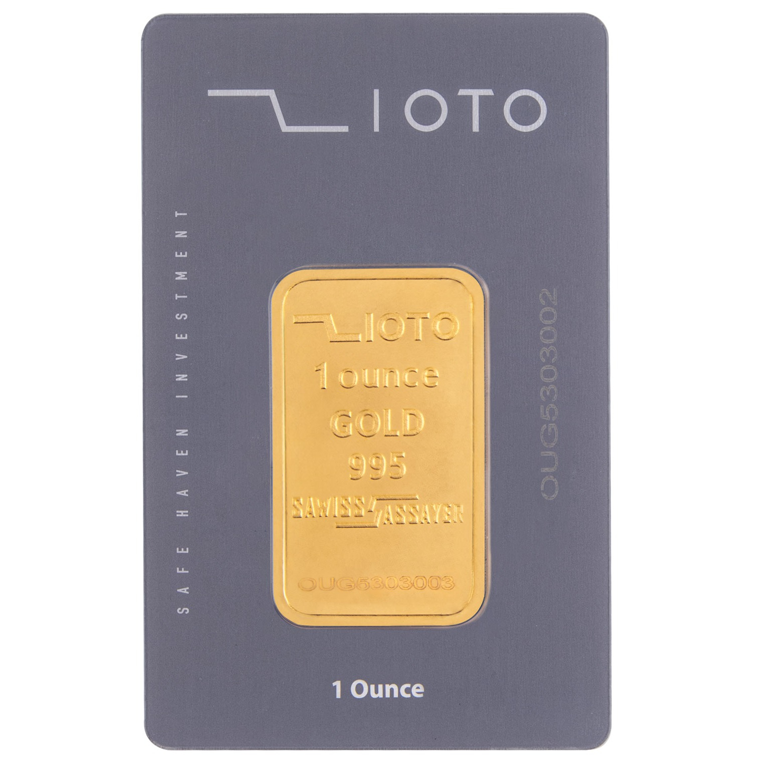 شمش طلا 24 عیار زیوتو مدل D-Au-p31.1