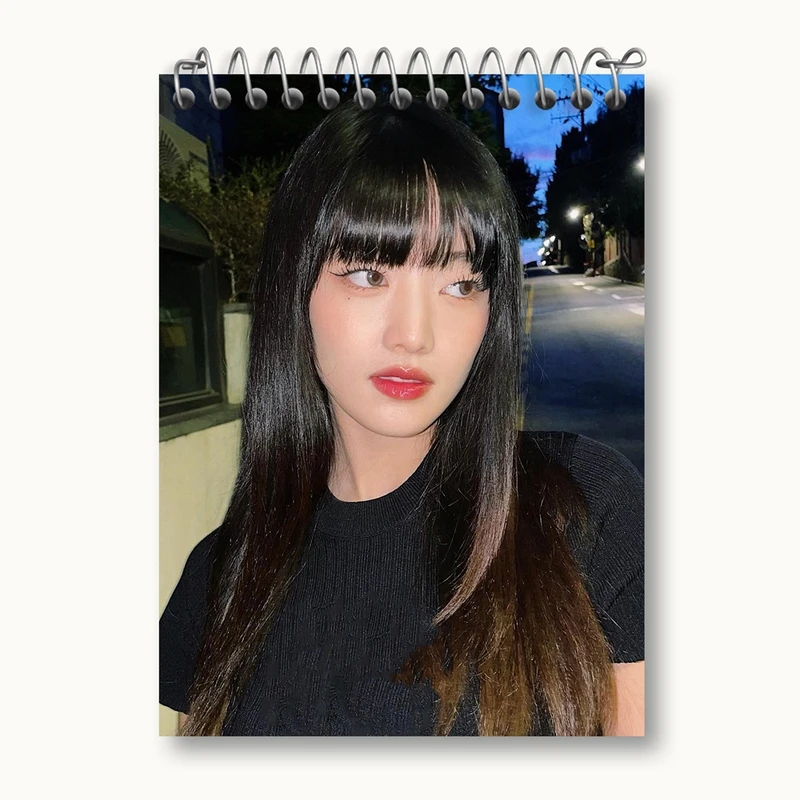 دفتر یادداشت 50 برگ خندالو مدل مینی گروه جی آیدل GIdle کد 19537