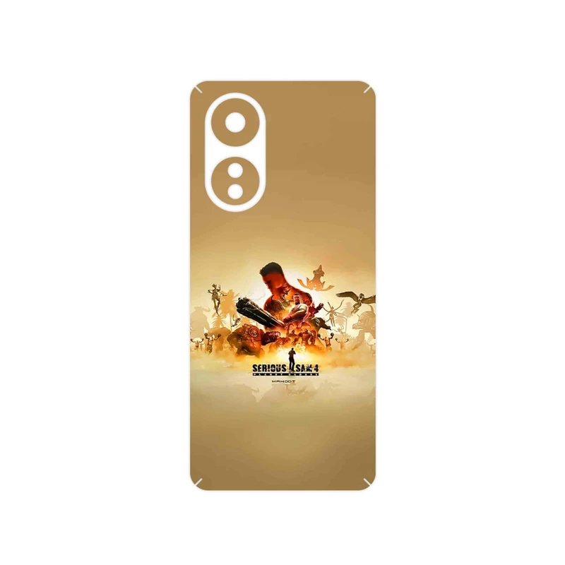 برچسب پوششی ماهوت مدل Serious Sam Game Series مناسب برای گوشی موبایل اپو A58 4G