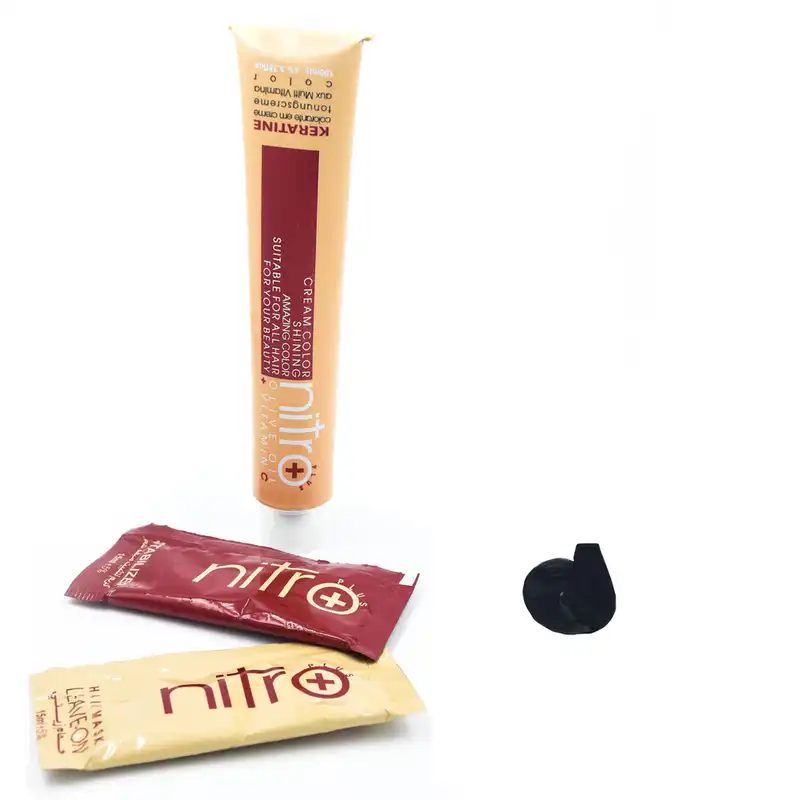 رنگ مو نیترو سری Keratine مدل مشکی طبیعی شماره 1