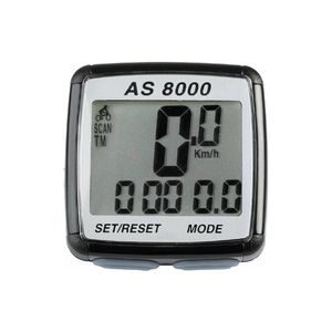 کیلومتر شمار دوچرخه وایرلس مدل AS8000