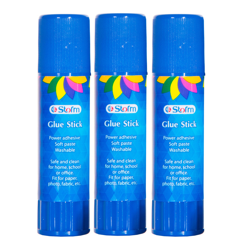 چسب ماتیکی استورم کد A2 بسته 3 عددی