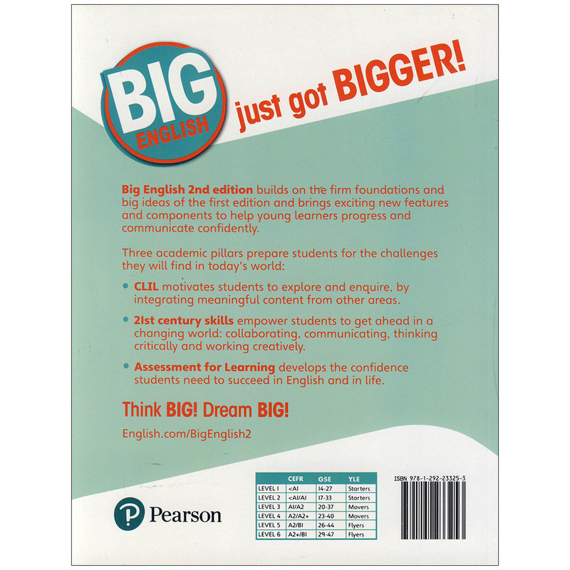 کتاب Big english 2 اثر Christopher Sol Cruz and Mario Herrera انتشارات Pearson