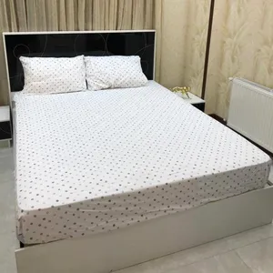 سرویس ملحفه  مدل خال دار 2 نفره 3 تکه