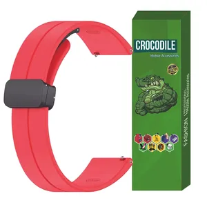 بند ساعت کروکودیل مدل C-Magnetic مناسب برای ساعت هوشمند تی سی اچ  TCH Z40 22mm