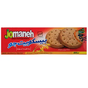 بیسکویت جو سبوس دار جمانه - 300 گرم