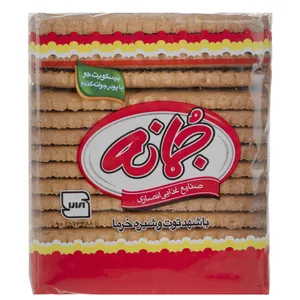 بیسکویت جو با پودر جوانه گندم جمانه مقدار 250 گرم