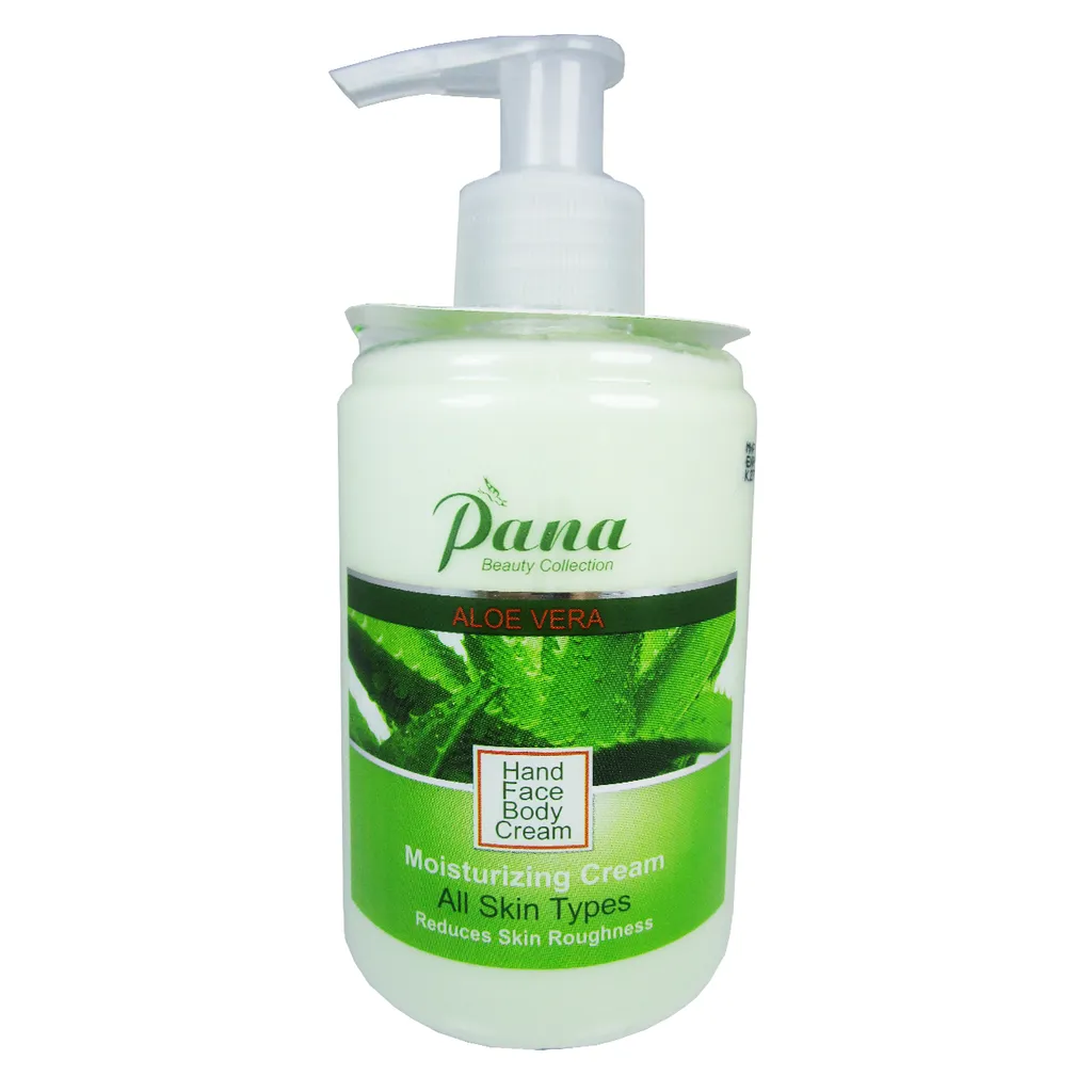 کرم مرطوب کننده دست و صورت پانا مدل Aloe vera حجم 200 میلی لیتر