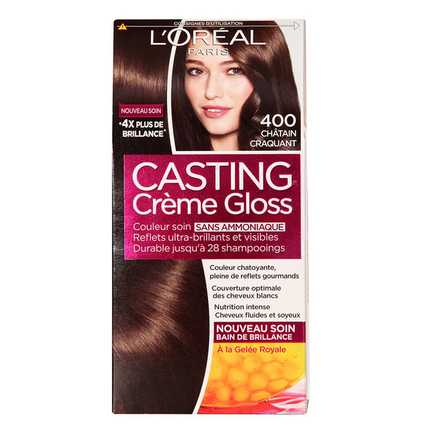 کیت رنگ مو لورآل شماره Casting Creme Gloss 400