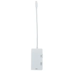 Audio Support Mini DisplayPort To DVI/HDMI/VGA