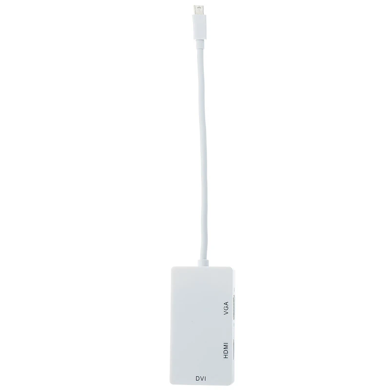 مبدل Mini DisplayPort به DVI/HDMI/VGA مدل Audio Support