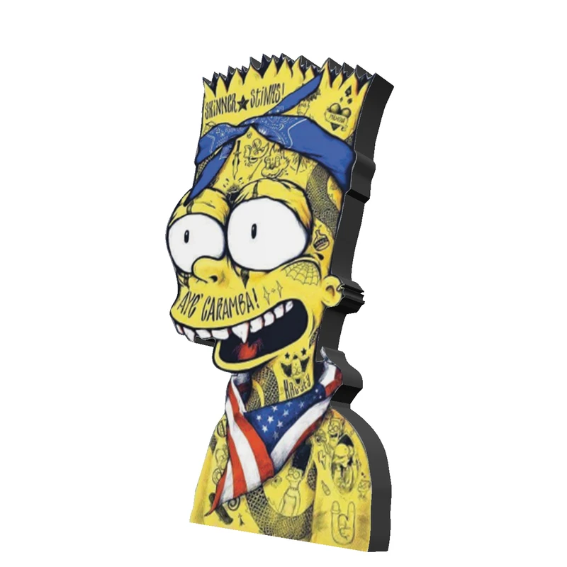 مگنت چوبی مدل Simpson04