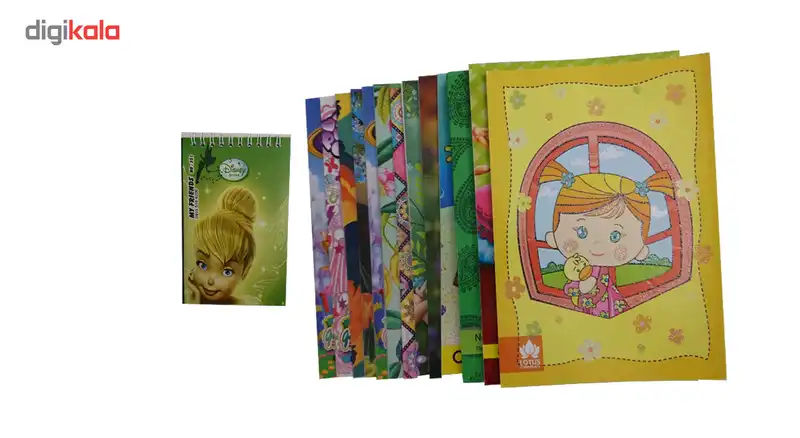 مجموعه 88 عددی لوازم التحریر مدل دخترانه