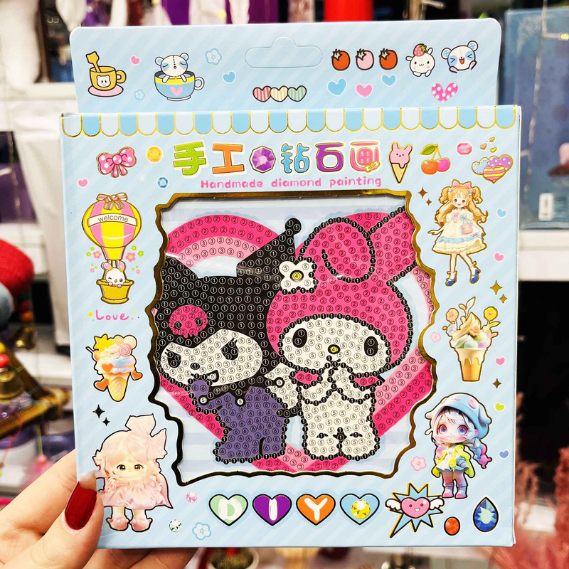 بازی آموزشی مدل نقاشی الماسی کورومی و ملودی کد 011