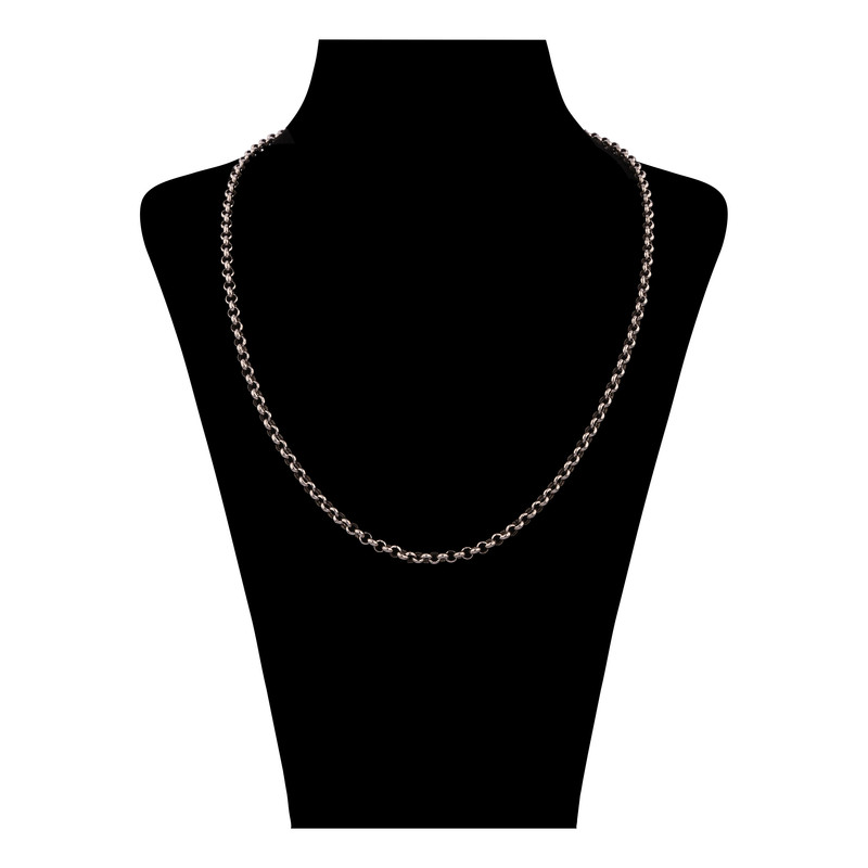 زنجیر رولو طلا 18 عیار زنانه صلاحی گلد مدل 17590