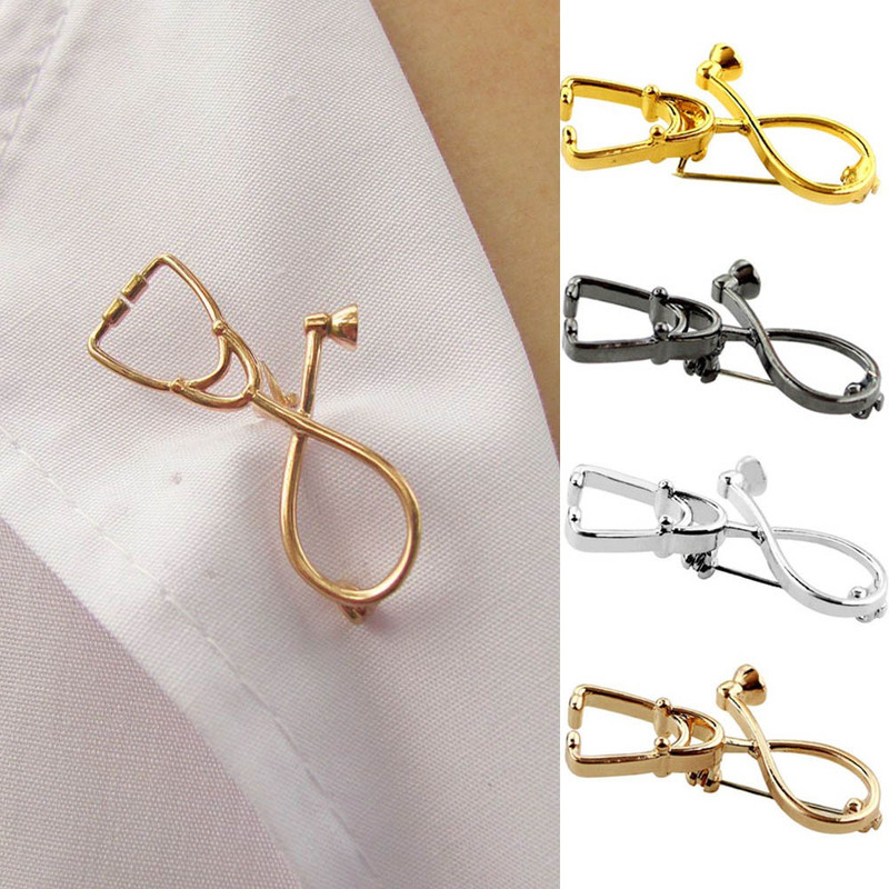 سنجاق سینه مدل گوشی پزشکی سنجاق سینه مدل گوشی پزشکی