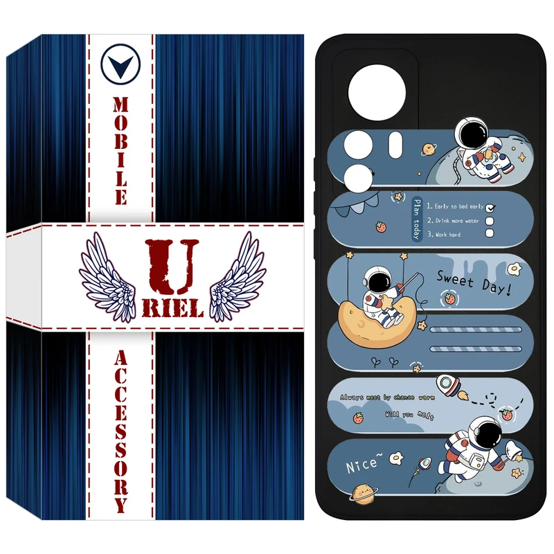 کاور یوریل مدل KSH کد 18 طرح فضانورد مناسب برای گوشی موبایل شیائومی 12T Pro