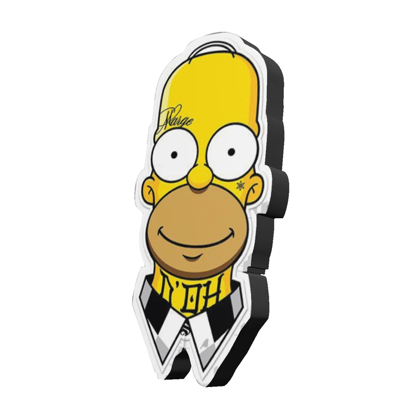 استیکر چوبی موبایل مدل Simpson06