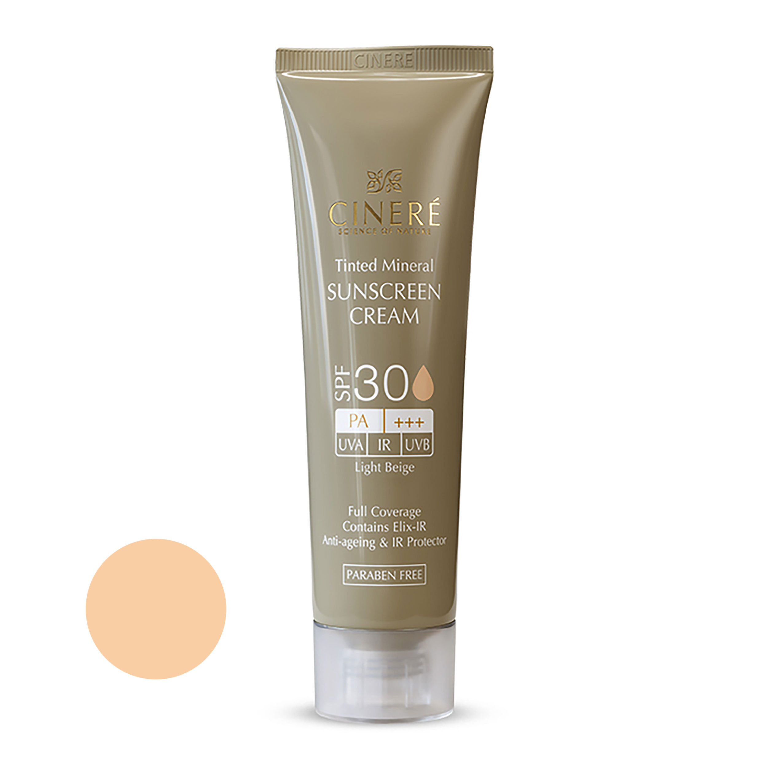 کرم ضد آفتاب رنگی سینره مدل SPF30 مناسب انواع پوست حجم 50 میلی لیتر کرم ضد آفتاب رنگی سینره مدل SPF30 مناسب انواع پوست حجم 50 میلی لیتر