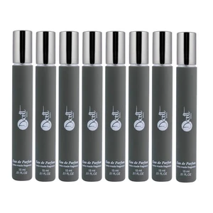 عطر جیبی مردانه دکلت مدل Black Afgano حجم 15 میلی لیتر مجموعه 8 عددی