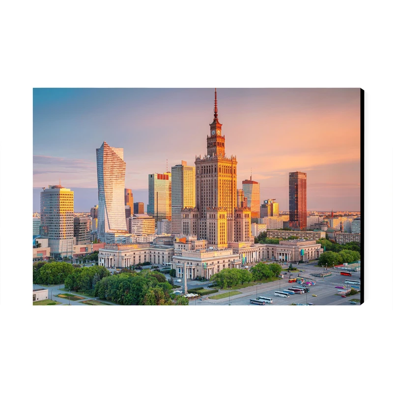 تابلو شاسی عرش طرح گردشگری لهستان مدل شهر تاریخی ورشو کد As5843